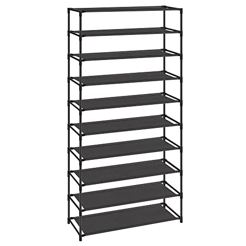 10-Tier Shoe Rack Organizer for Closet Holds 40 Pairs of Shoes-image