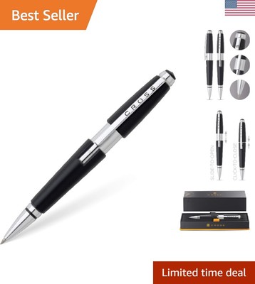 Versatile Touch of Luxury Gel Pen with Engineered Click-and-Slide Mechanism