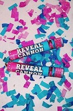 Baby Gender Reveal Confetti Launcher Cannon 4-Pack - Biodegradable Confetti ...