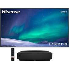 Hisense 120l5g Lumen Xpr 4k Uhd Smart Ultra-short Laser Projector &amp; 120" Screen