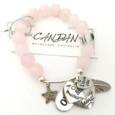 Sister I Love You Evil Eye Mati Angel Wing Amazing Woman Friendship Bracelet