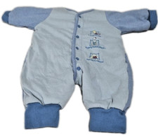 Carters Classics Boys Nursery Rhyme Romper Size 0-3 Months Vintage 100 Cotton