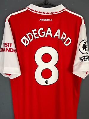 MENS FC ARSENAL 2022/2023 MARTIN ODEGAARD #8 SOCCER FOOTBALL SHIRT