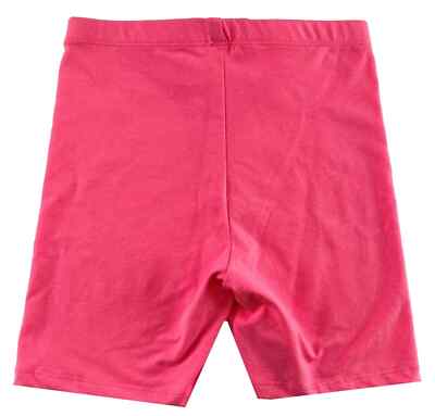 Women's Jersey Spandex Shorts Neon Pink Short Leggings Biker Shorts LARGE  New