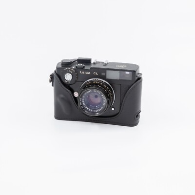MRZHOUCASE Black Half Case for Leica Minolta CL Film Cameras 2021