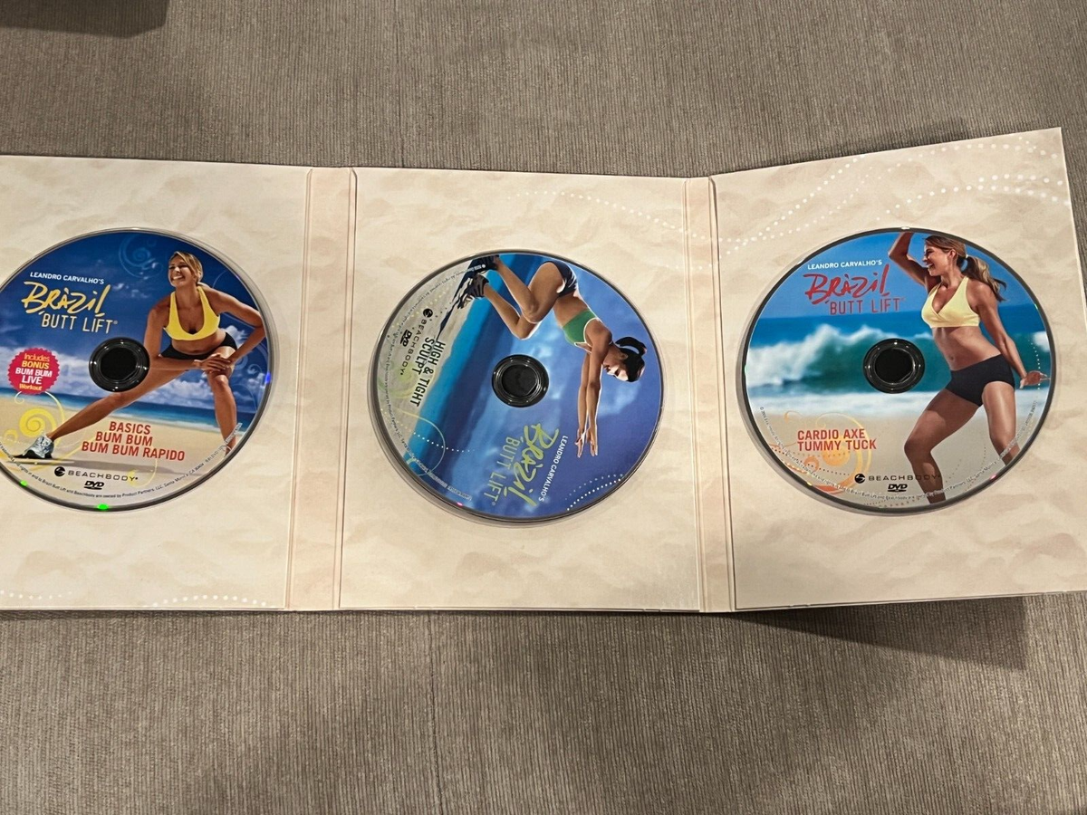 Leandro Carvalho's Brazil Butt Lift DVD Box Set Beachbody Workout