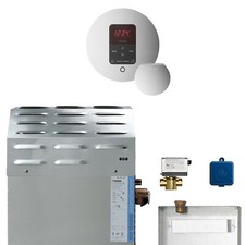 Mr Steam MSSUPER2EC1 12kW w/ Butler Round Package Polished Chrome