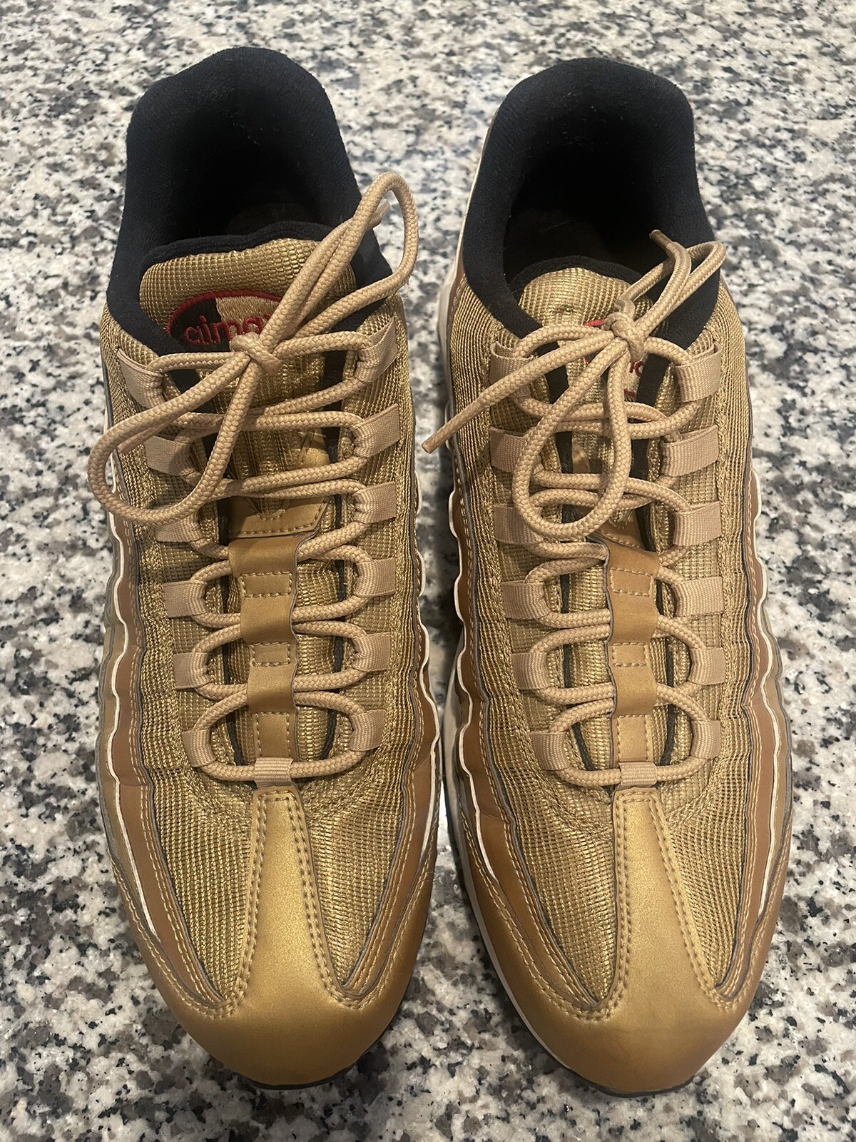 Size 12 - Nike Air Max 95 QS Metallic Gold 2017 - 918359-700 for sale  online | eBay