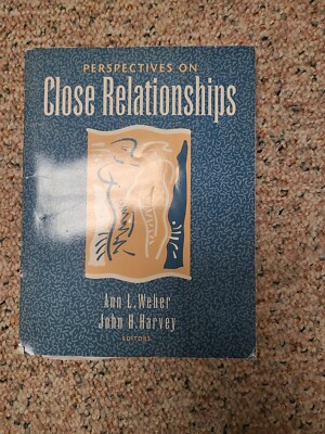 Perspectives On Close Relationships Book, by Ann Weber