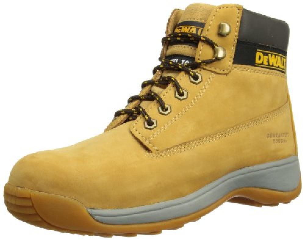 (TG. 41 EU) Dewalt - Stivali Uomo, Giallo ( Honey Nubuck), 41 EU (7 UK) - NUOVO