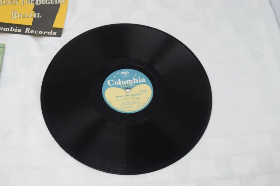 Xavier Cugat- Brazil/Begin The Beguine, Nippon Columbia L19, Japan, Insert, EX Foto 2 de 4