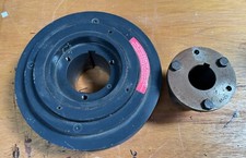 Browning 2MVP80B 2 Groove V-belt Sheave With 1-5/8 Bore Adapter.  24 Hours Use