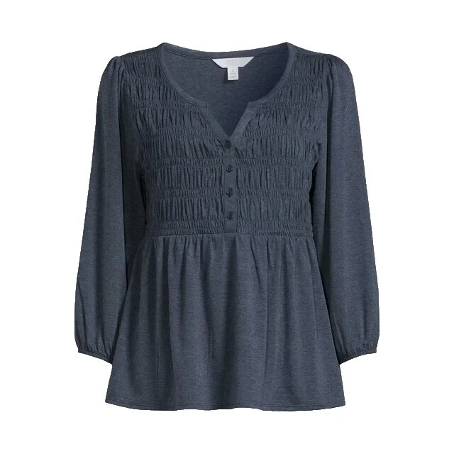 Solid Regular Size 2XL Tops for Women