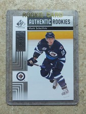 11-12 UD SPGU SP Game Used Rookies RC True Rookie #194 MARK SCHEIFELE /99