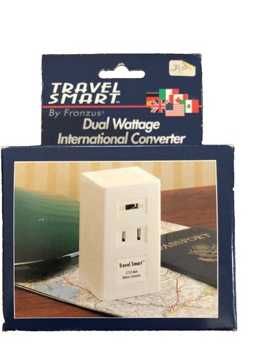 2-Pack EU To US Travel Plug Adapters - Compact Black Power Converters For European Outlets - View #3