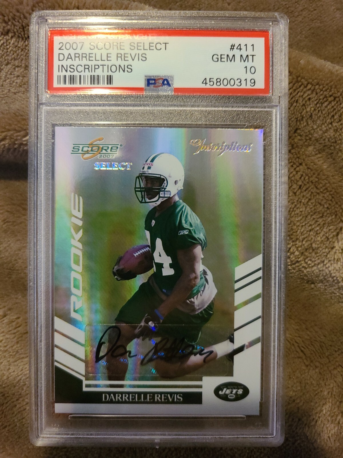 Darrelle Revis Score Select #411 Inscriptions