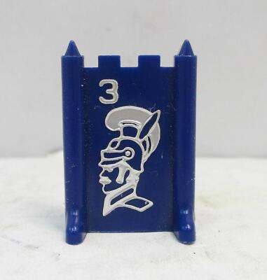 Blue Colonel #3 Replacement Piece for the 1961-75 Stratego Board Game
