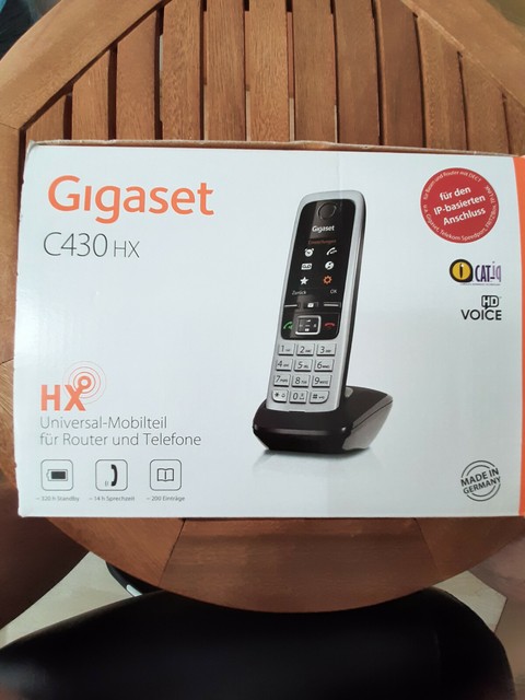 gigaset c430hx mit fritzbox verbinden