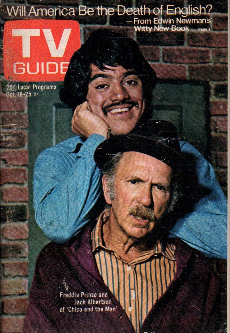 1974 TV Guide October 19 - Jack Albertson-Chico and the Man;Fran Brill;Born  Free | eBay