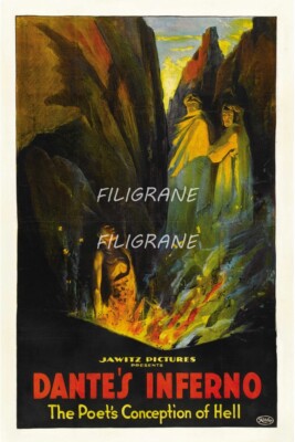 DANTE'S INFERNO Rgbs - POSTER HQ 50x70cm eines VINTAGE POSTERS