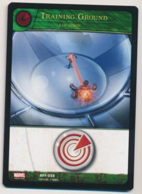 AFF-058 TRAINING GROUND Upper Deck Marvel VS System A-FORCE DANGER ROOM CYCLOPS