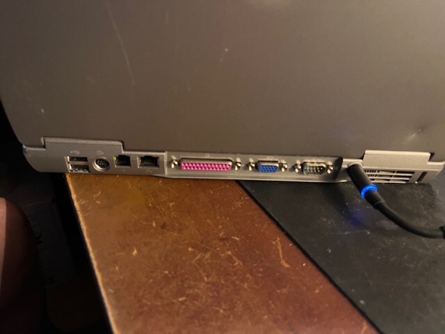 Dell Laptop Windows XP 32-Parallel port & RS232 Serial Port|1 YR