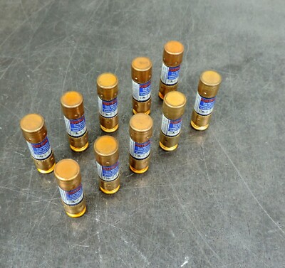 Cooper Bussman Fusetron FRN-R 3 Time Delay Fuse Lot of Ten (10)