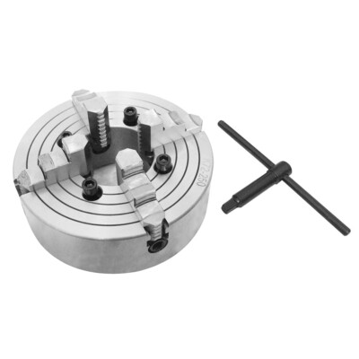K72-250 10''4 Jaw Independent Reversible Lathe Chuck Lathing For