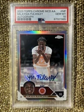 Milaysia Fulwiley 2023 South Carolina Topps Chrome McDonalds Auto WNBA PSA 10