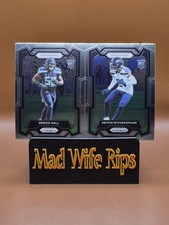 2023 Prizm Devon Witherspoon & Derick Hall RC Seattle Seahawks SB 🏆 Rookies