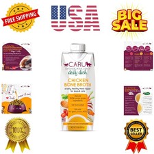 Daily Dish Chicken Broth Meal Topper for Dogs and Cats - 1.1 lbs 7.99 per gallon