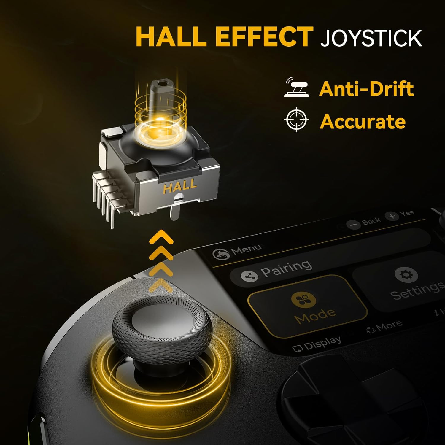 Controller Pro Wireless con Display: Zero Drift e Macro Back Keys - 2