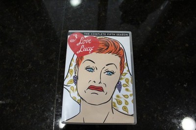 Vintage I Love Lucy DVD Collection Complete Season 5th Season 4 Disc Set
