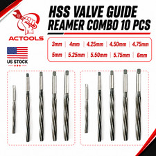 Hss Valve Guide Reamer 10 Pcs 3 4 4.25 4.50 4.75 5 5.25 5.50 5.75 6mm Hss Valve Guide Reamer 10 Pcs 3 4 4.25 4.50 4.75 5 5.25 5.50 5.75 6mm
