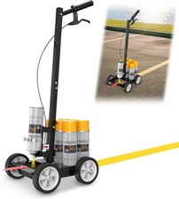 Striping Line Marking Machine, Parking Lot 35   , Black