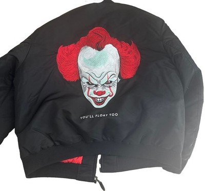 IT Chapter Two Pennywise Jacket 2XL You ll Float Too NWT Horror