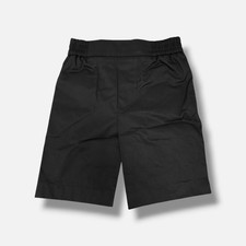 Burberry Kids Boy's Black Check Shorts Pants Size 6Y