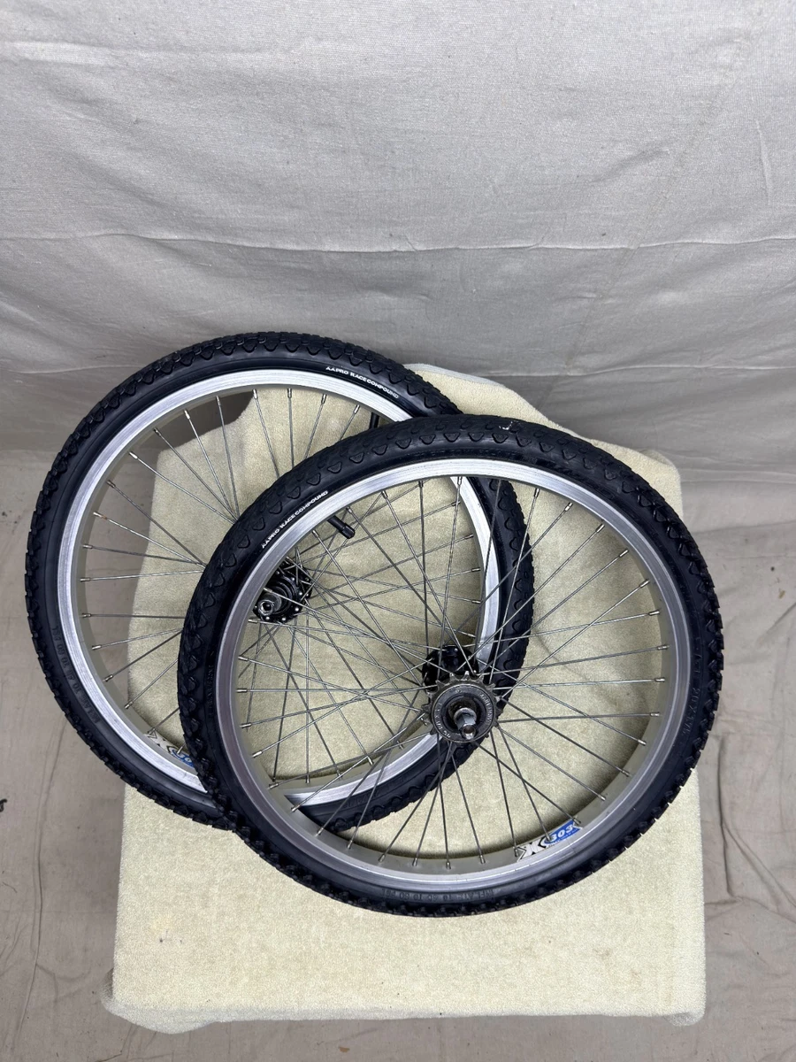 BMX Bike-Old School Silver Wheels & Wheelset Vintage Bike Parts