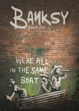 Banksy 2026 Calendar 2026 A3 (297 X 420 mm)  Full Colour Free UK postage