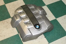 04-05 545i 4.4L Front Uppper Engine Cover Trim Panel Sound Baffle Factory OEM OE