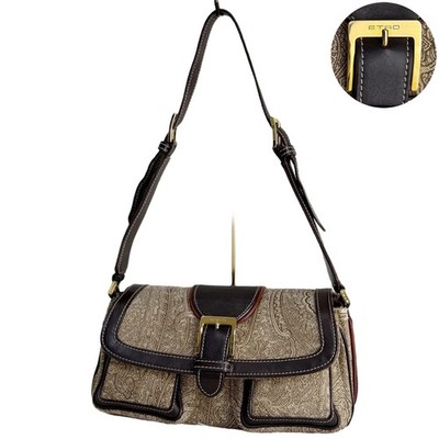 Etro Paisley Jacquard Shoulder Bag Women s Designer Purse