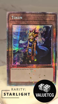 yugioh atem card Pharaoh Atem / Yami Yugi Token - Starlight / Secret Custom Extended Art Card