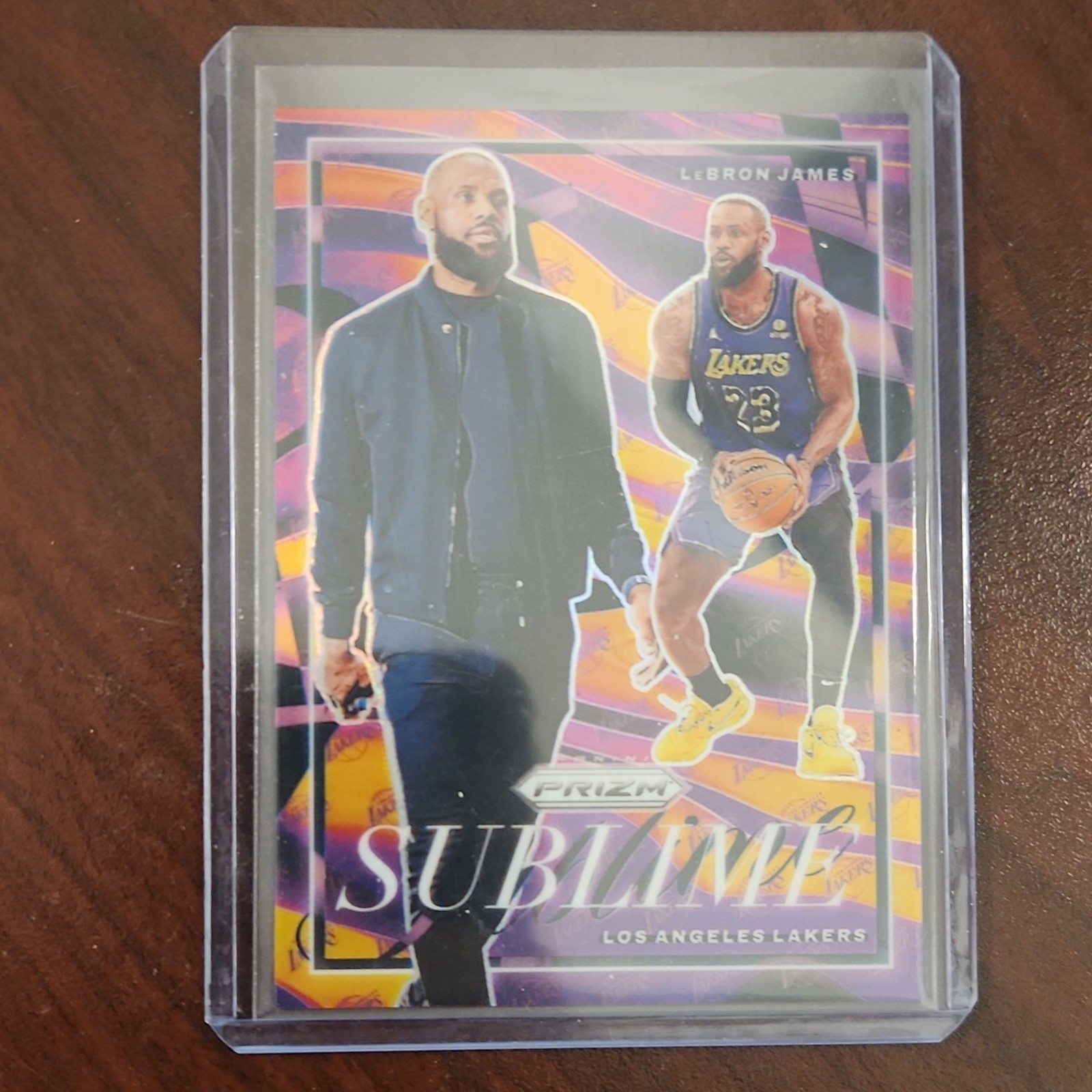 2024-25 Panini Prizm Sublime LeBron James Los Angeles Lakers #22 Basketball