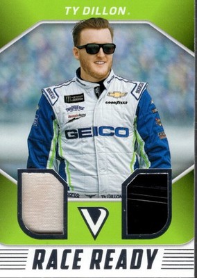 2018 Panini Victory Lane Race Ready Dual Materials #20 Ty Dillon /399 - Racing