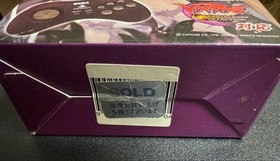 PS2 Sega Saturn Control Pad Vampire Darkstalkers Purple Boxed Japan