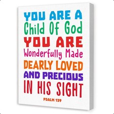 Christian Wall Art for ,Bible Scripture Wall Decor,Christian Nursery Wall Art...