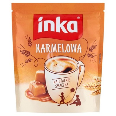 5901154042746 Inka Rozpuszczalna kawa zbożowa z karmelem 200 g GRANA