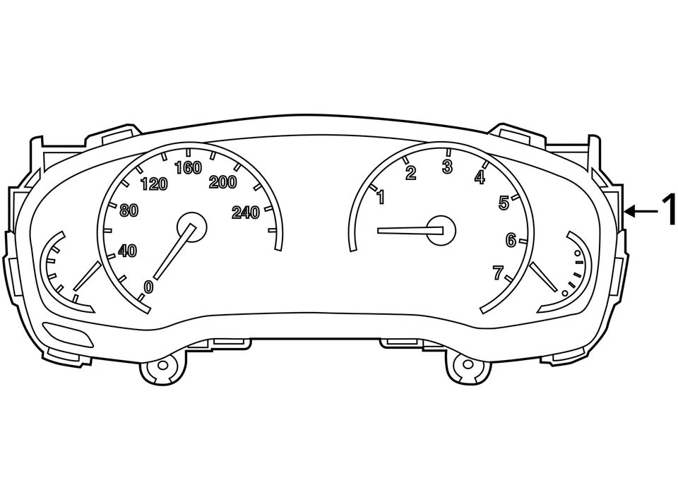 BMW 740I G12 2016-2019 velocímetro digital dinámico *51 k millas* 68279398021 Foto 4 de 4