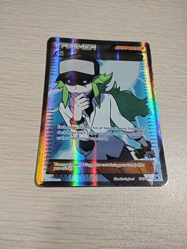 N Trainer-Supporter Pokemon Card, Noble Victories, #101/101, - Image 2 of 4