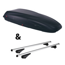 Für Seat Altea XL Typ 5P5/5P8 - Dachträger Menabo Tiger & Dachbox Krono 480 Neu